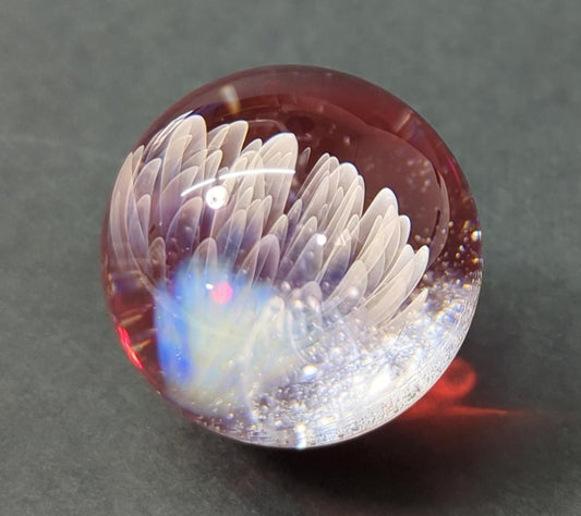 ガラス玉　【レッド】