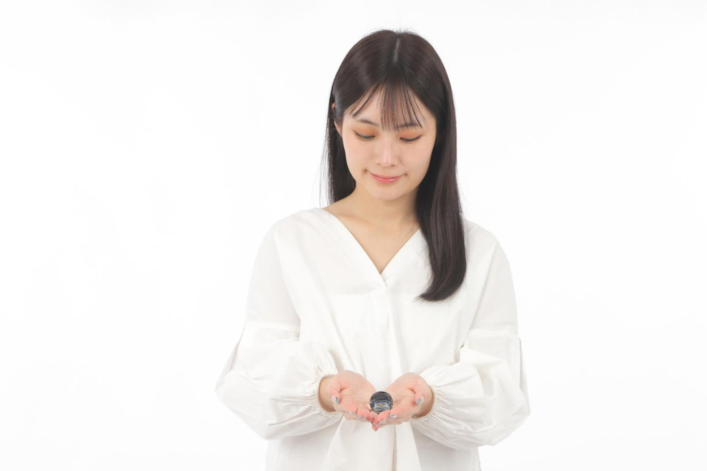 ガラス玉　【レッド】