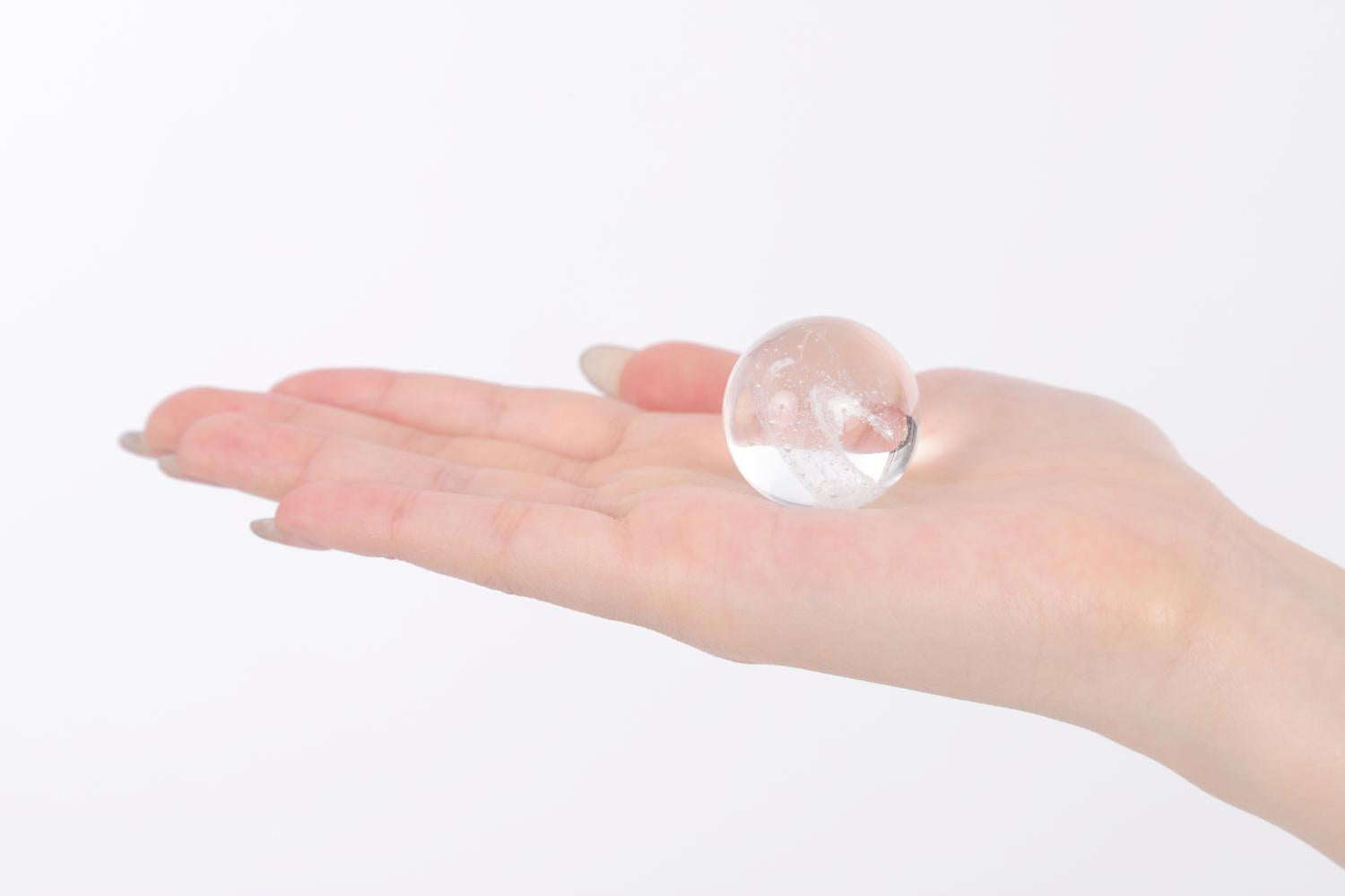 ガラス玉（M）　【クリア】 - INORIglass