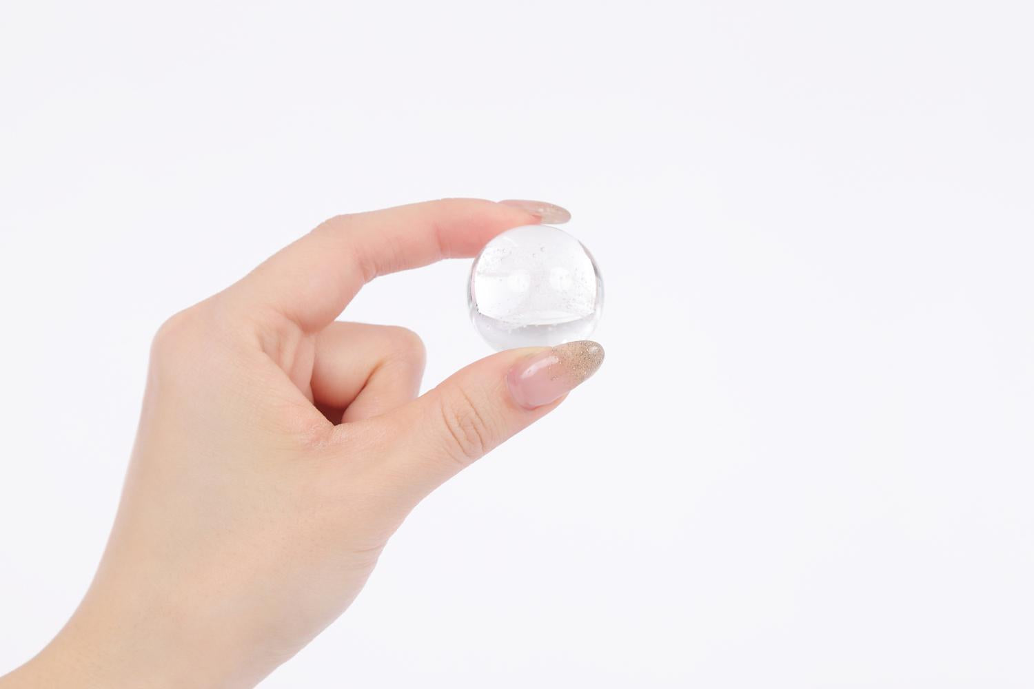 ガラス玉（M）　【クリア】 - INORIglass